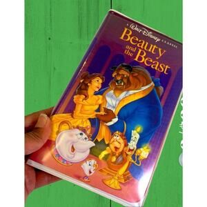 Beauty and the Beast Black Diamond Clamshell Disney VHS